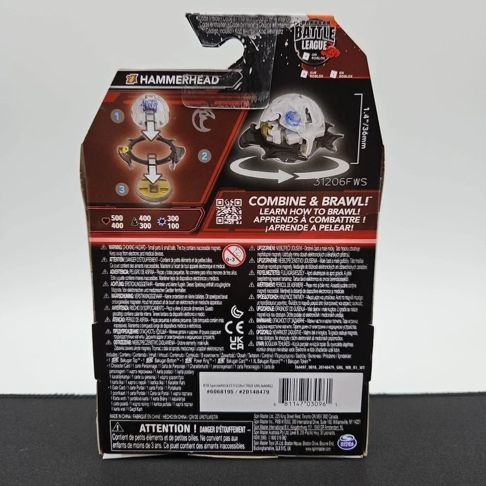 Bakugan Street‎ Brawl Lot of 5 Hammerhead Dragonoid Pen-g Mantid Nillious New